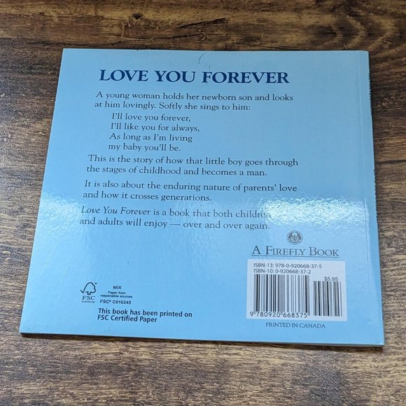 I Love You Forever Childrens Book By Robert Munsch Paperback Baby Story Books - Picture 2 of 2